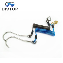 Heavy duty reef hook for diving clip